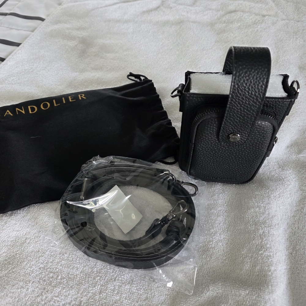 Bandolier Black Crossbody Phone Case - Picture 2 of 12